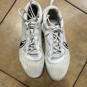 Nike White Black vapor zoom Men's Tennis Court Shoes